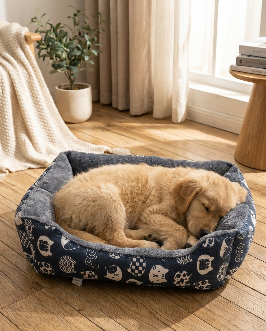 Luxury Dog Bed Mat | Premium Comfortable Pet Sleeping Mattress | Warm Sofa Nest for Small Medium Large Dogs Puppies & Kittens